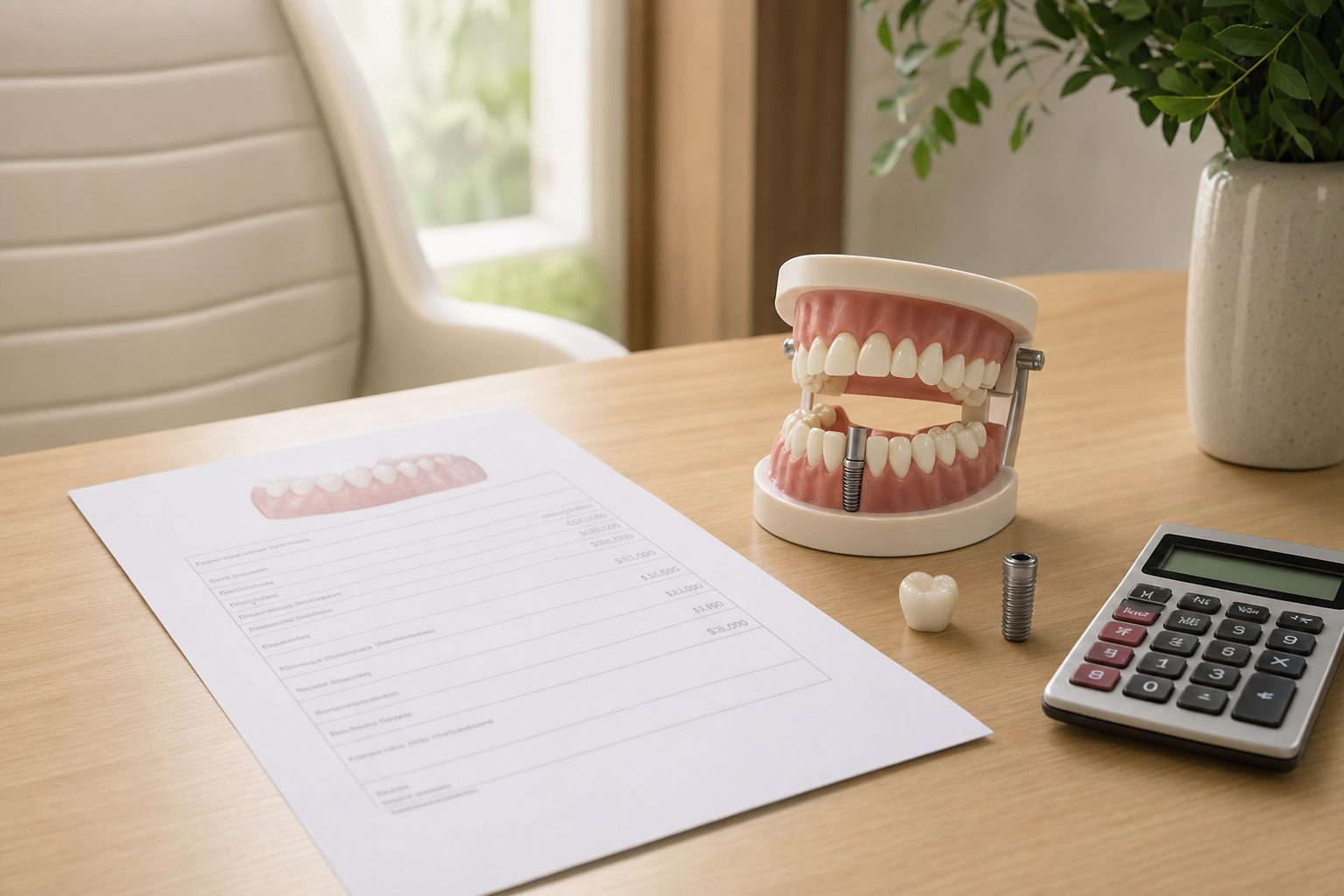 Cât costă de fapt un implant dentar în București și ce trebuie să includă prețul agreat?